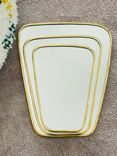 Charger l'image dans la galerie, Miroirs en laiton Trapèze