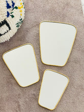 Charger l'image dans la galerie, Miroirs en laiton Trapèze