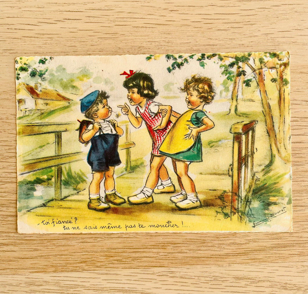 Carte postale ancienne Germaine Bouret n°9