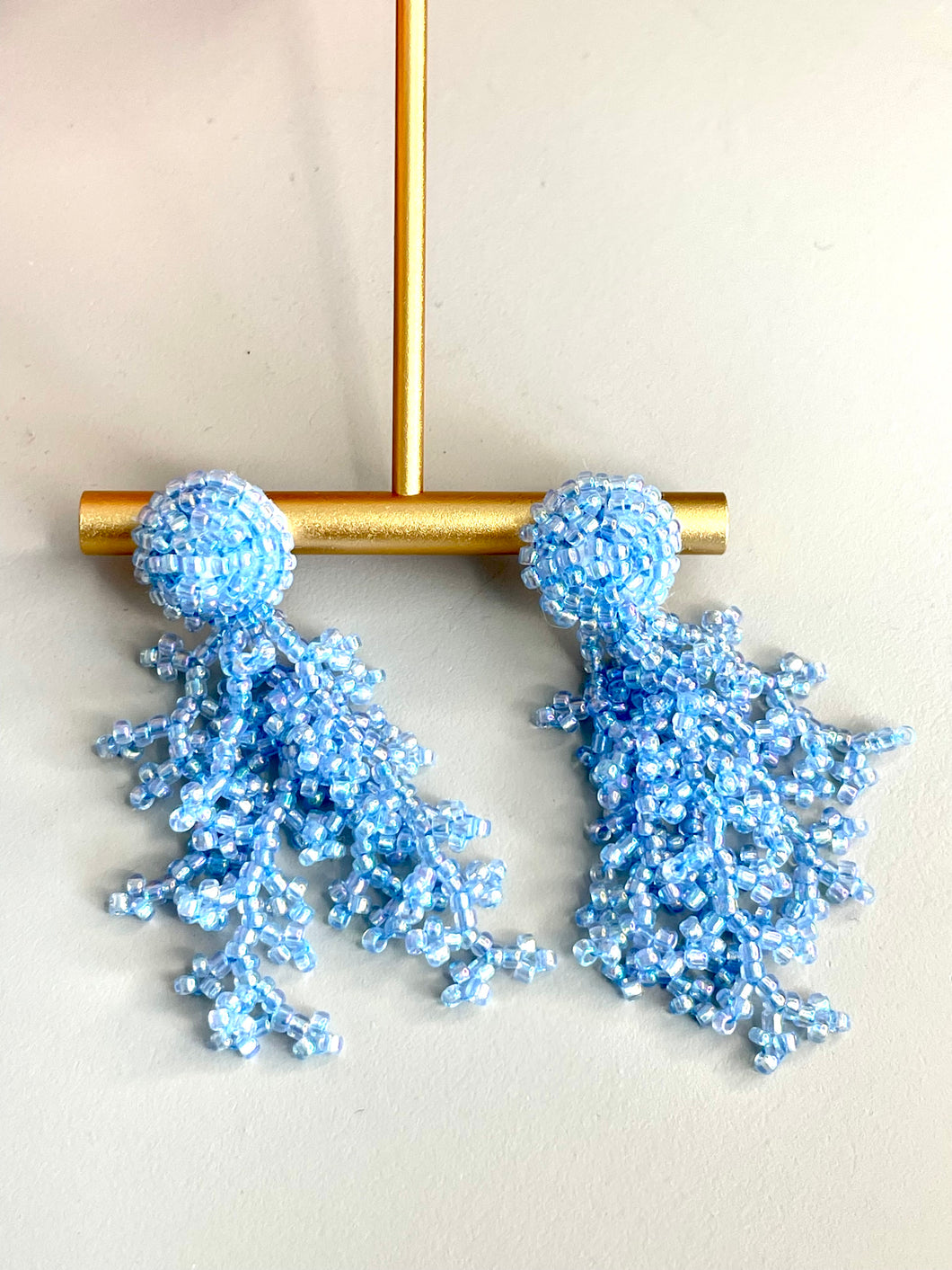 Boucles d'oreilles en perles
