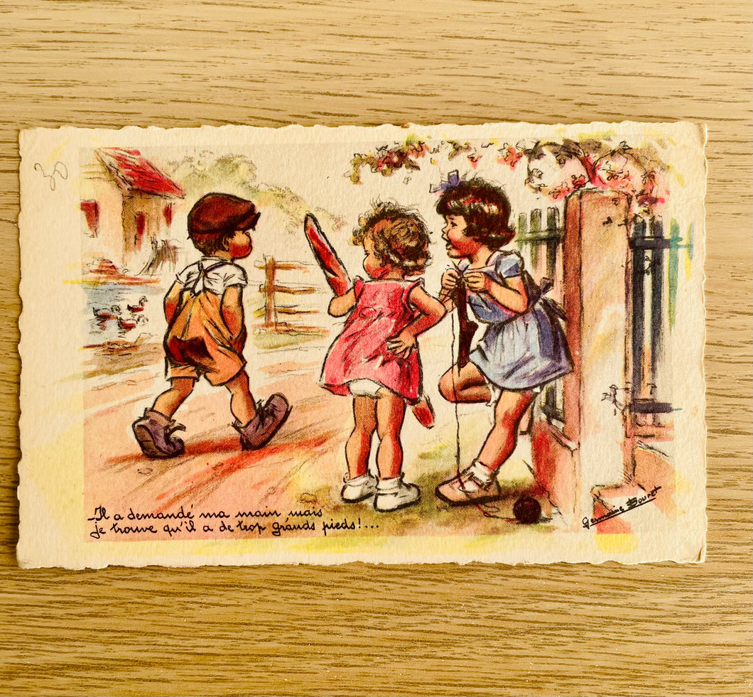 Carte postale ancienne Germaine Bouret n°5