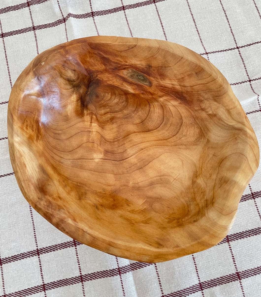 Coupe en bois d'olivier n°5