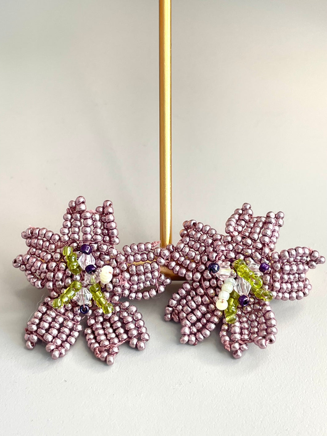 Boucles d'oreilles en perles