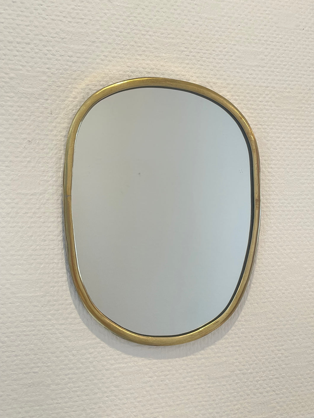 Miroirs en laiton Ovales