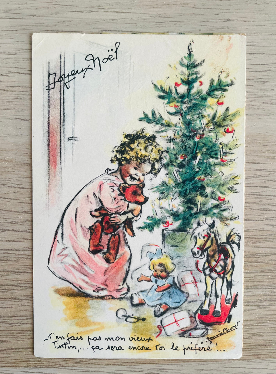 Carte postale ancienne Germaine Bouret n°10