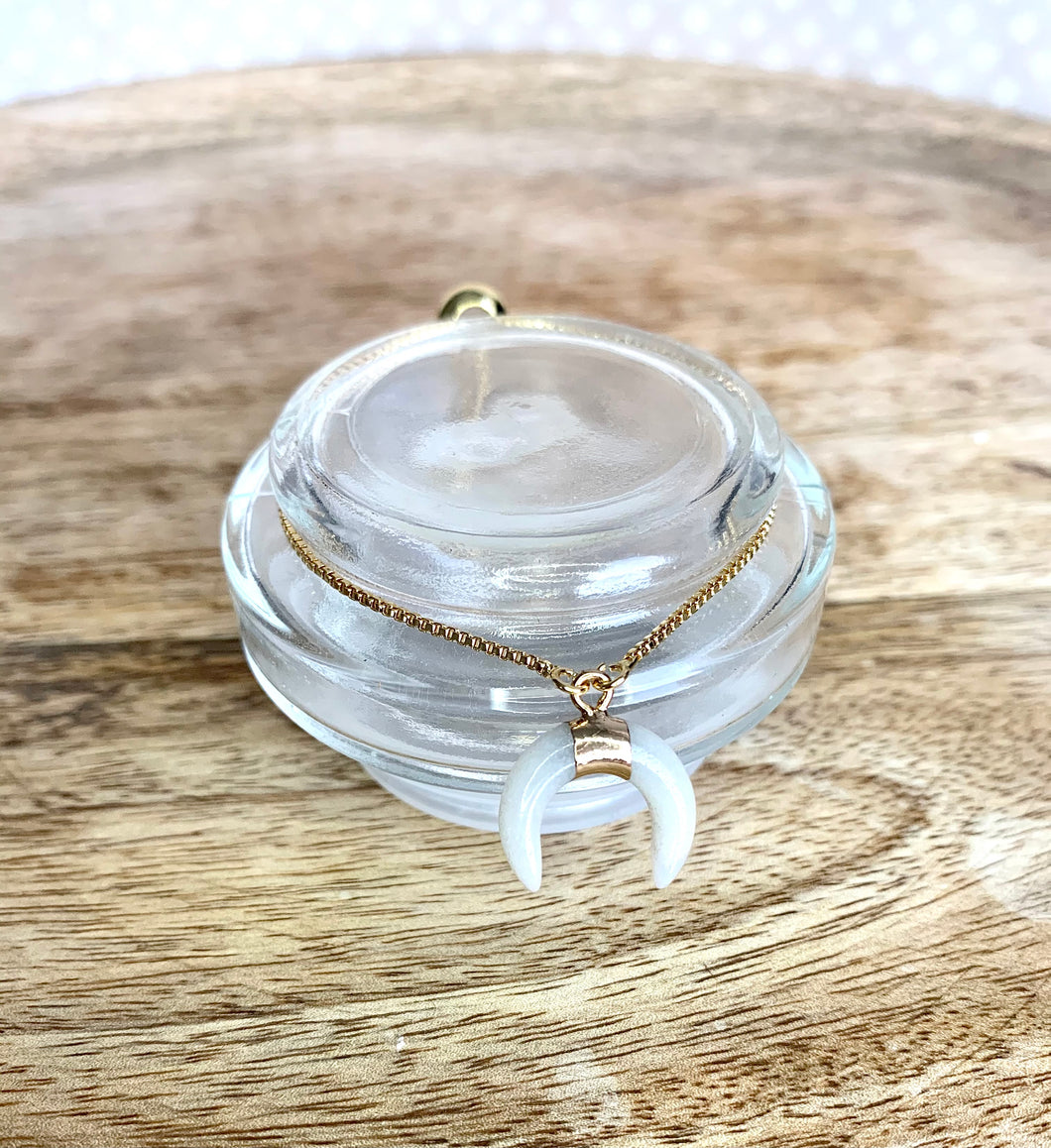 Bracelet Lune « Aventurine »