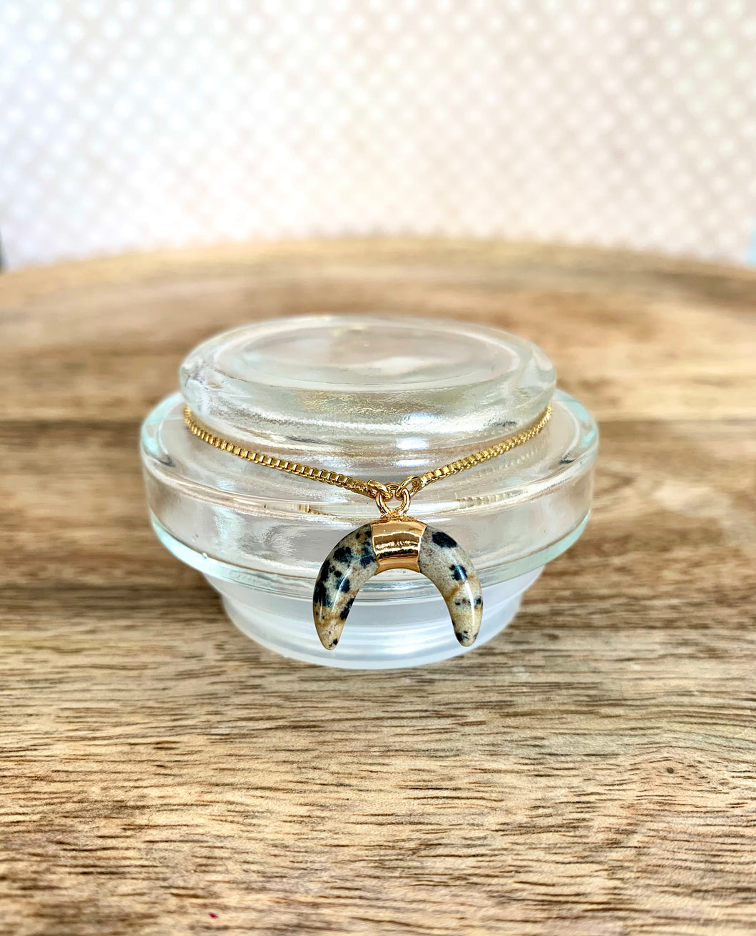 Bracelet « Jaspe Dalmatien »